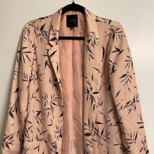 Dynamite Pink Floral Blazer